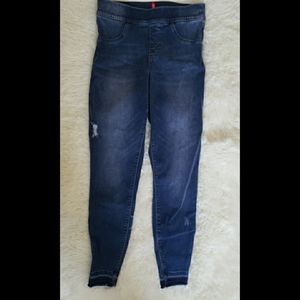 Spanx denim leggings sz medium EUC